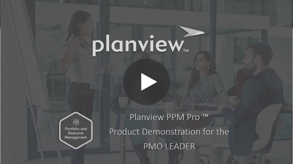 The PMO Leader for Planview PPM Pro